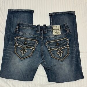 Rock Revival Blue Denim Jeans